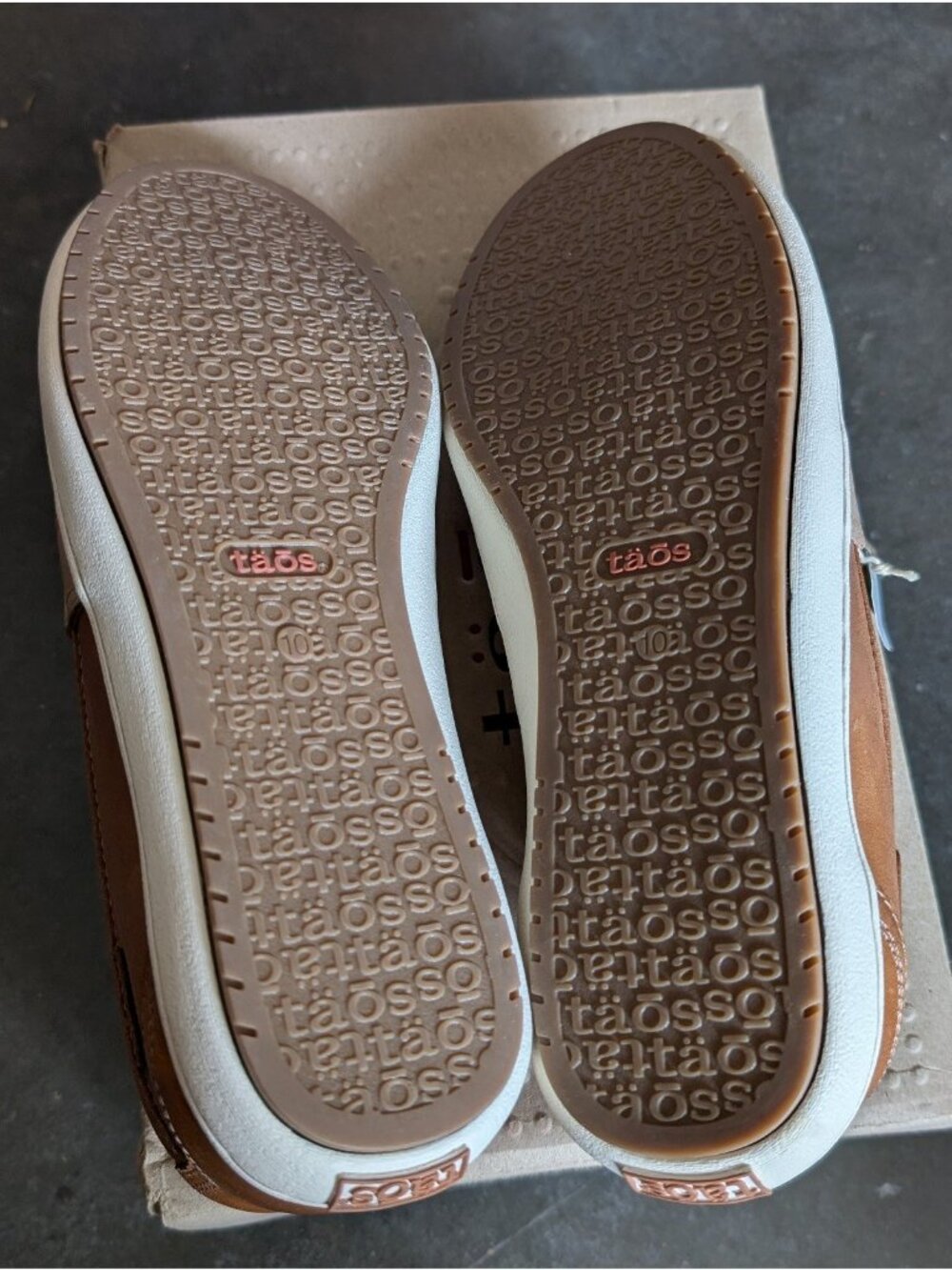 Taos Upward Women's Size 10 Slip-On Loafers in Caramel/Tan Multi leather NEW - Picture 5 of 6